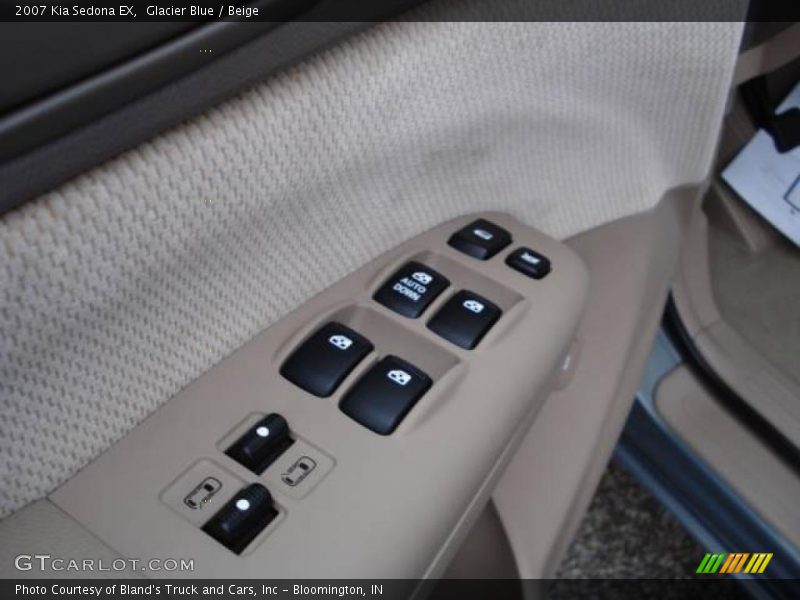 Glacier Blue / Beige 2007 Kia Sedona EX