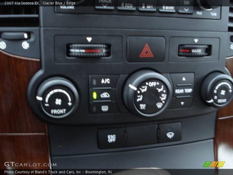Glacier Blue / Beige 2007 Kia Sedona EX