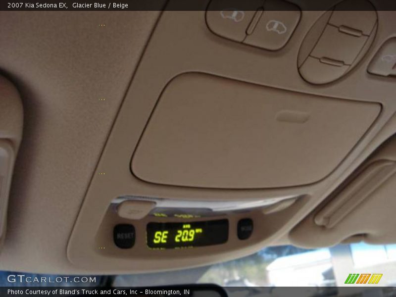 Glacier Blue / Beige 2007 Kia Sedona EX