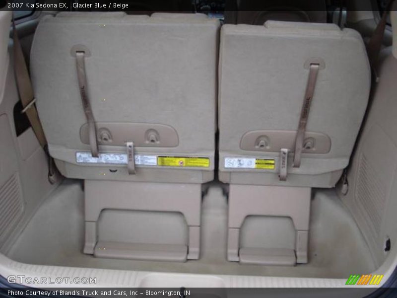 Glacier Blue / Beige 2007 Kia Sedona EX