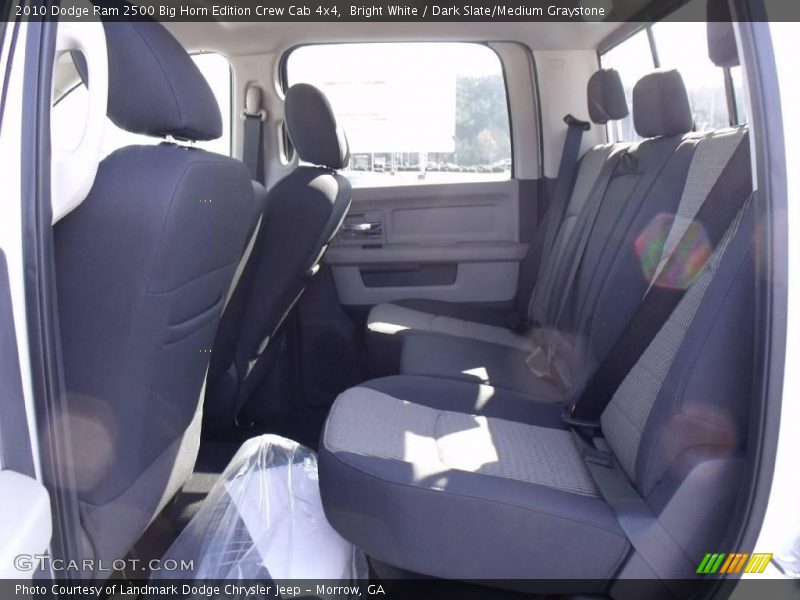 Bright White / Dark Slate/Medium Graystone 2010 Dodge Ram 2500 Big Horn Edition Crew Cab 4x4