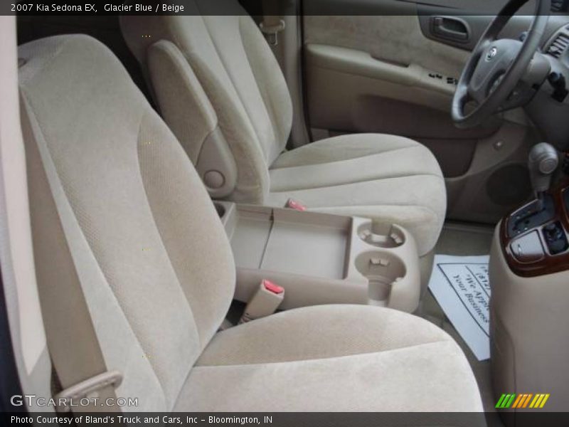 Glacier Blue / Beige 2007 Kia Sedona EX