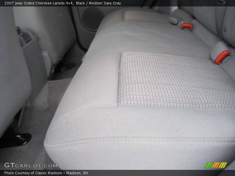 Black / Medium Slate Gray 2007 Jeep Grand Cherokee Laredo 4x4