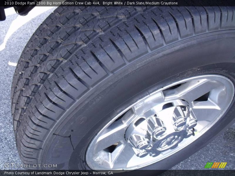 Bright White / Dark Slate/Medium Graystone 2010 Dodge Ram 2500 Big Horn Edition Crew Cab 4x4