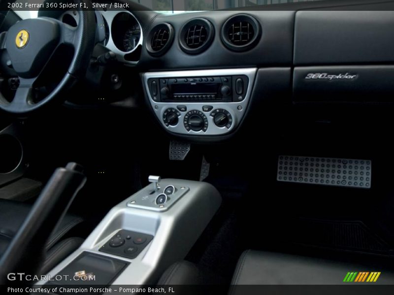 Controls of 2002 360 Spider F1