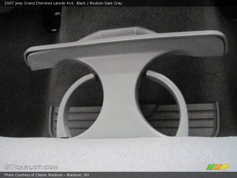 Black / Medium Slate Gray 2007 Jeep Grand Cherokee Laredo 4x4