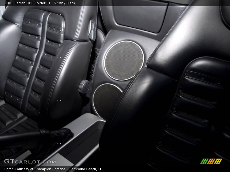  2002 360 Spider F1 Black Interior