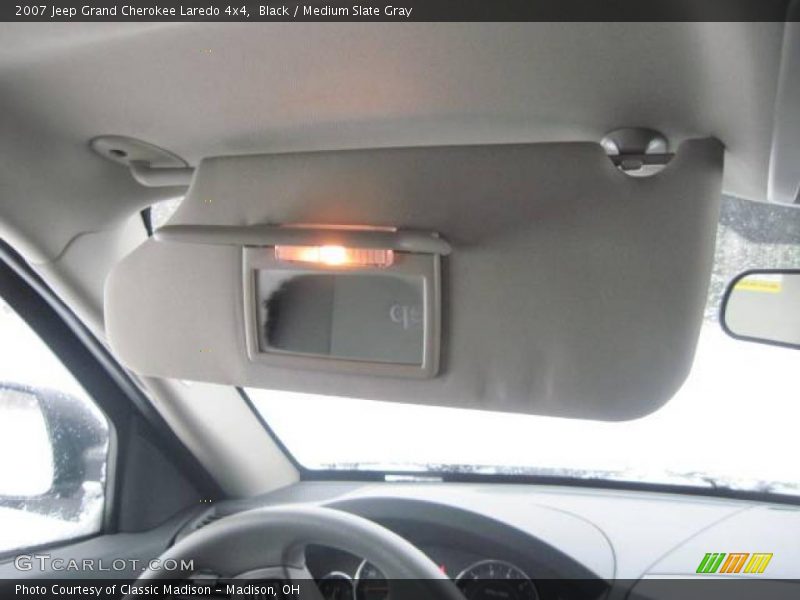 Black / Medium Slate Gray 2007 Jeep Grand Cherokee Laredo 4x4