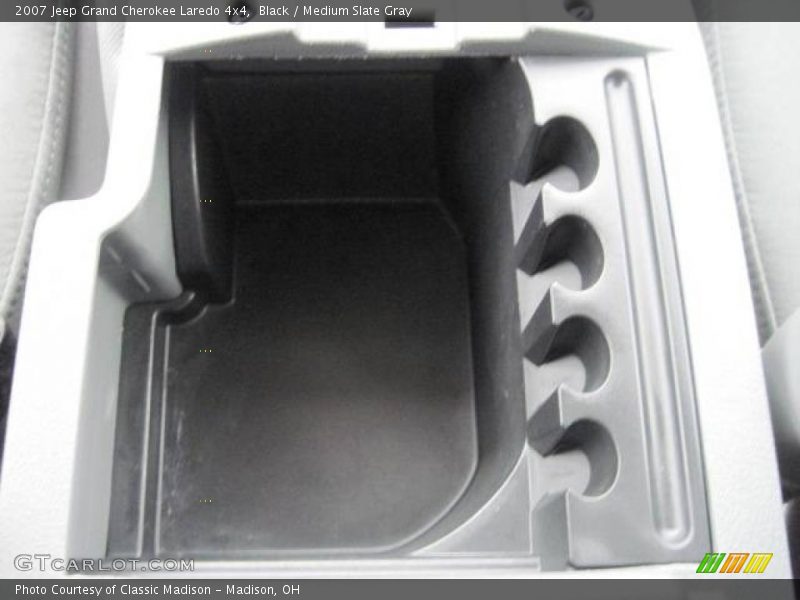 Black / Medium Slate Gray 2007 Jeep Grand Cherokee Laredo 4x4