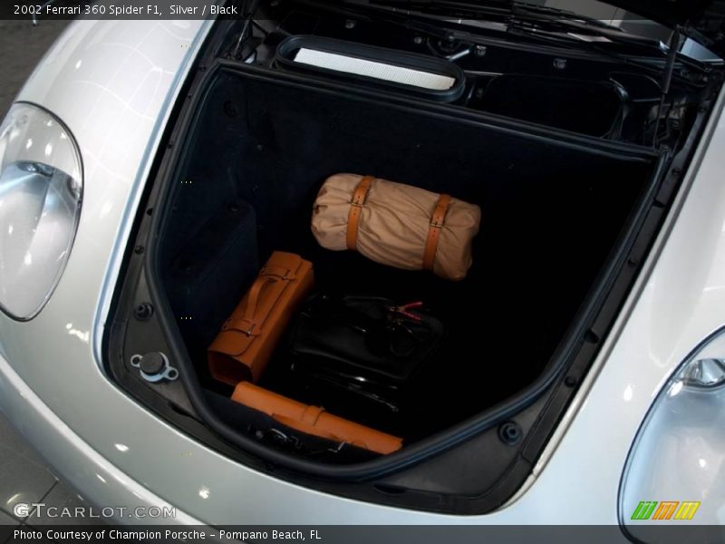  2002 360 Spider F1 Trunk