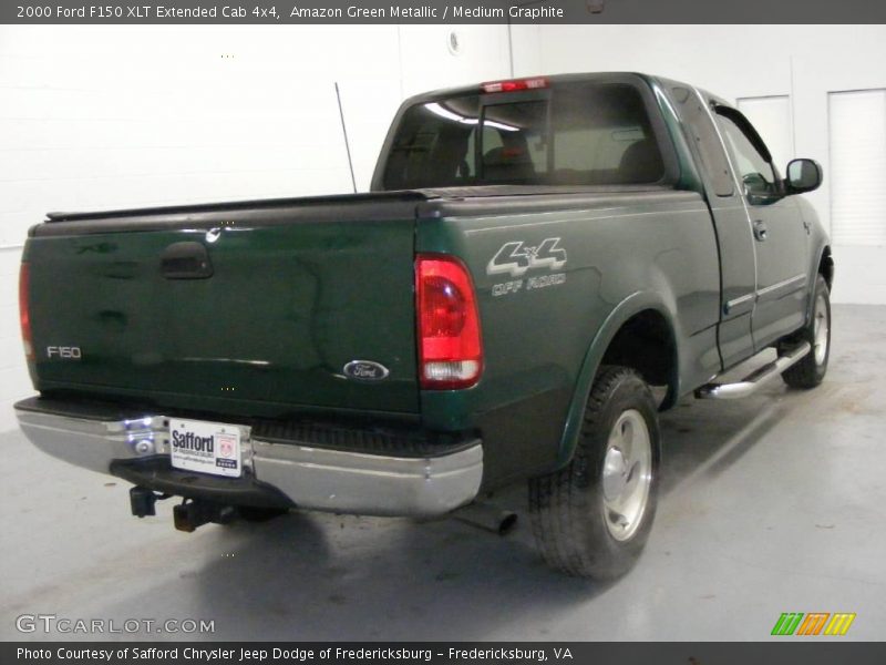 Amazon Green Metallic / Medium Graphite 2000 Ford F150 XLT Extended Cab 4x4