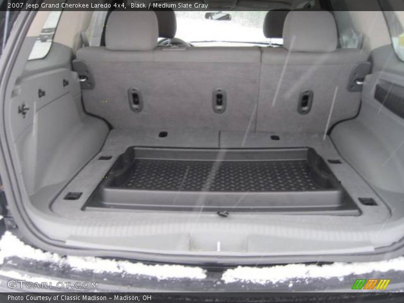 Black / Medium Slate Gray 2007 Jeep Grand Cherokee Laredo 4x4