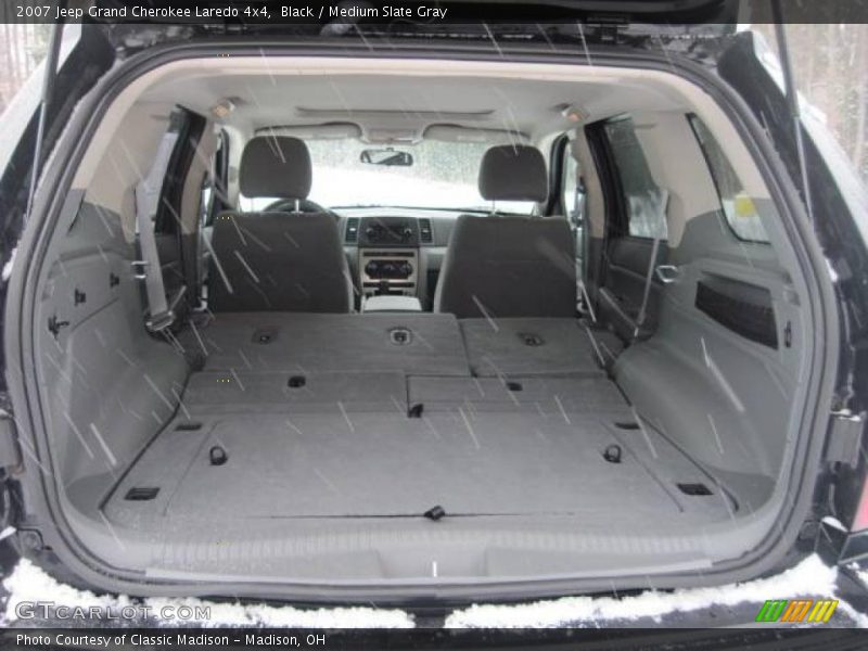 Black / Medium Slate Gray 2007 Jeep Grand Cherokee Laredo 4x4
