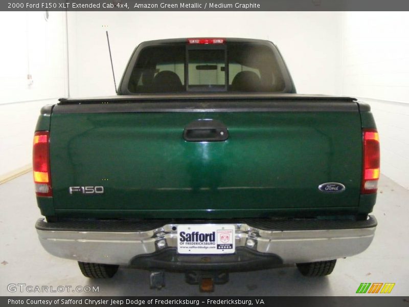 Amazon Green Metallic / Medium Graphite 2000 Ford F150 XLT Extended Cab 4x4