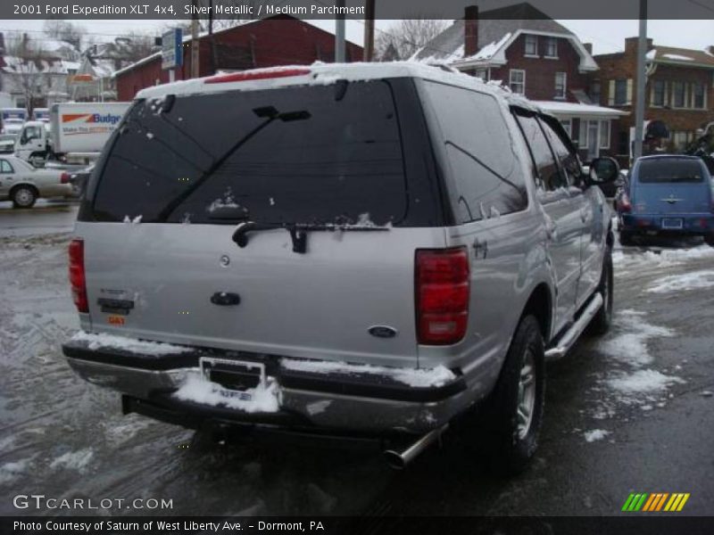 Silver Metallic / Medium Parchment 2001 Ford Expedition XLT 4x4