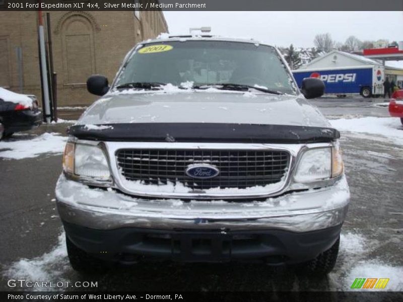Silver Metallic / Medium Parchment 2001 Ford Expedition XLT 4x4