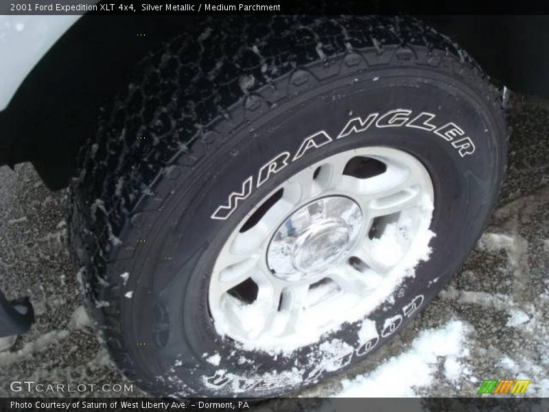 Silver Metallic / Medium Parchment 2001 Ford Expedition XLT 4x4
