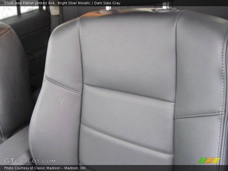 Bright Silver Metallic / Dark Slate Gray 2010 Jeep Patriot Limited 4x4