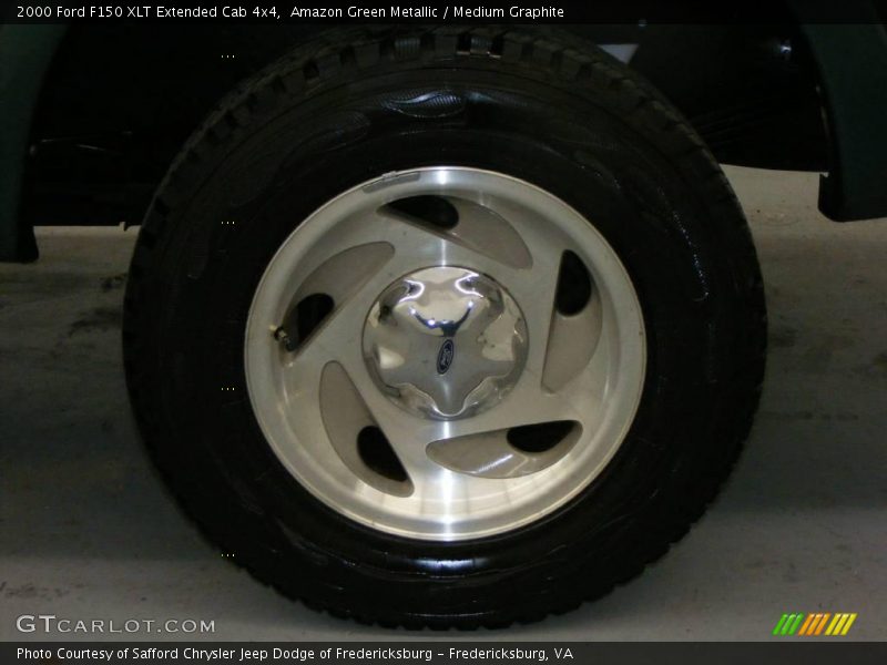 Amazon Green Metallic / Medium Graphite 2000 Ford F150 XLT Extended Cab 4x4