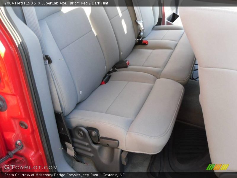 Bright Red / Dark Flint 2004 Ford F150 STX SuperCab 4x4