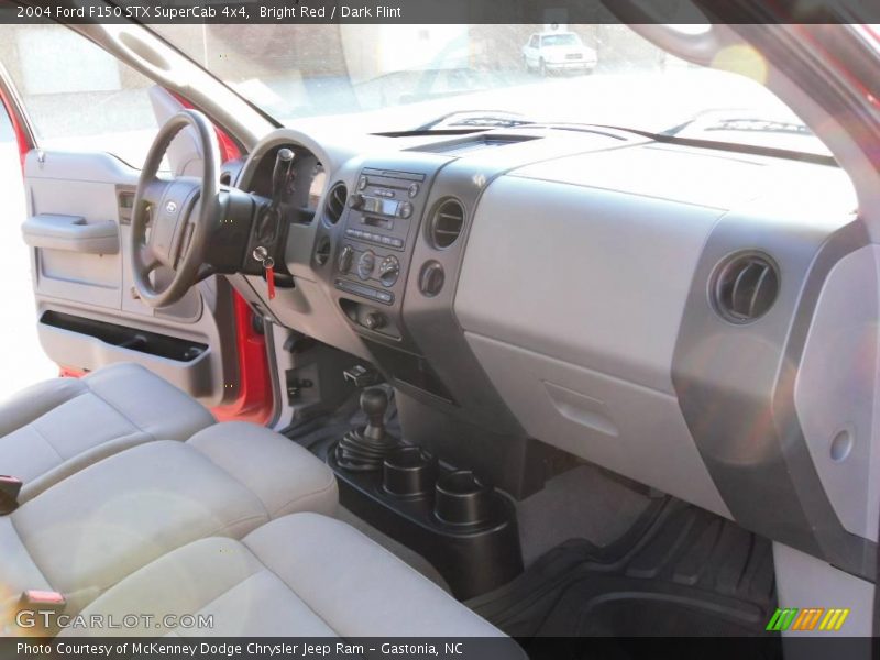 Bright Red / Dark Flint 2004 Ford F150 STX SuperCab 4x4