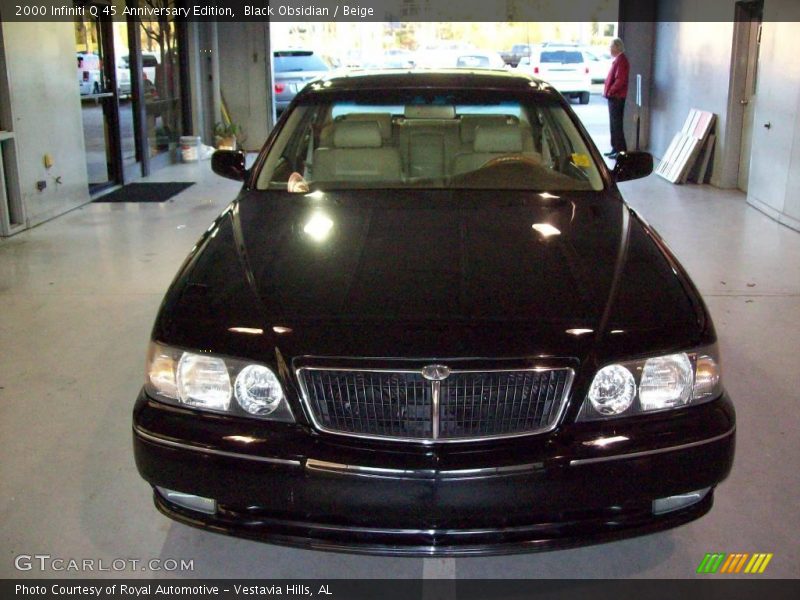 Black Obsidian / Beige 2000 Infiniti Q 45 Anniversary Edition