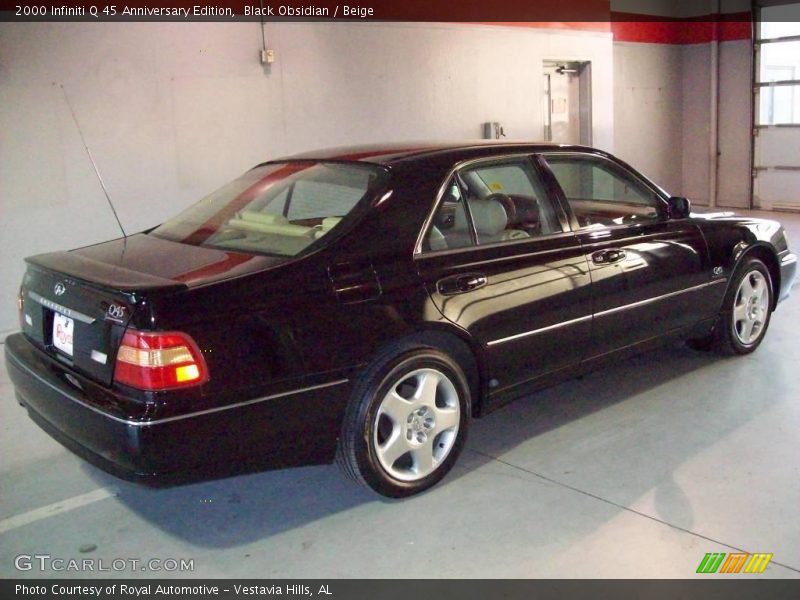 Black Obsidian / Beige 2000 Infiniti Q 45 Anniversary Edition
