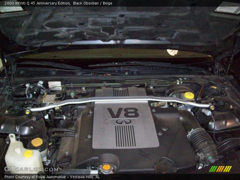 Black Obsidian / Beige 2000 Infiniti Q 45 Anniversary Edition