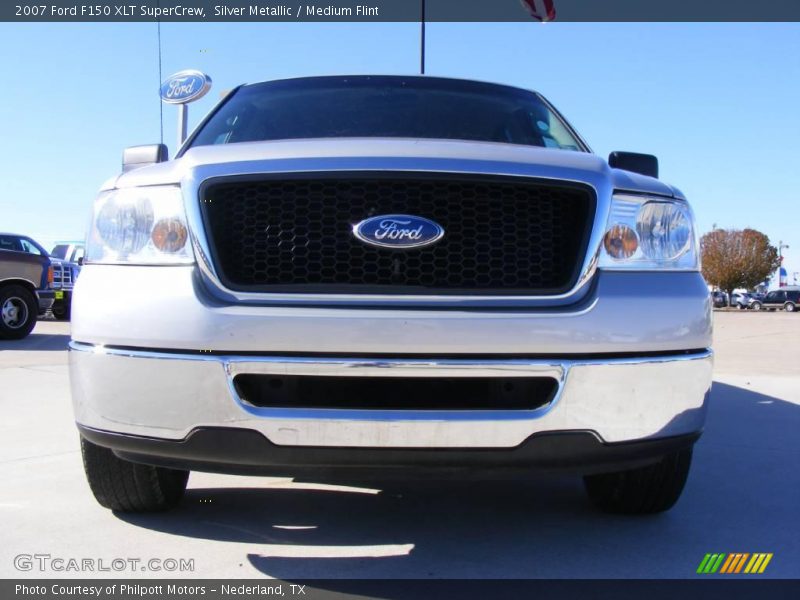 Silver Metallic / Medium Flint 2007 Ford F150 XLT SuperCrew
