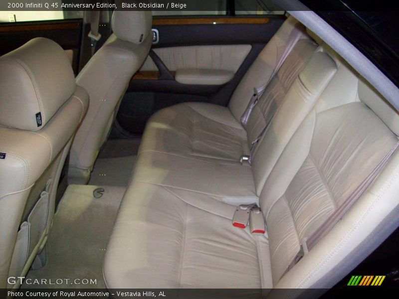Black Obsidian / Beige 2000 Infiniti Q 45 Anniversary Edition