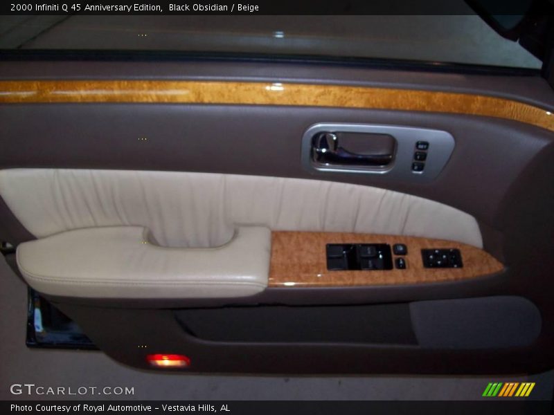 Black Obsidian / Beige 2000 Infiniti Q 45 Anniversary Edition