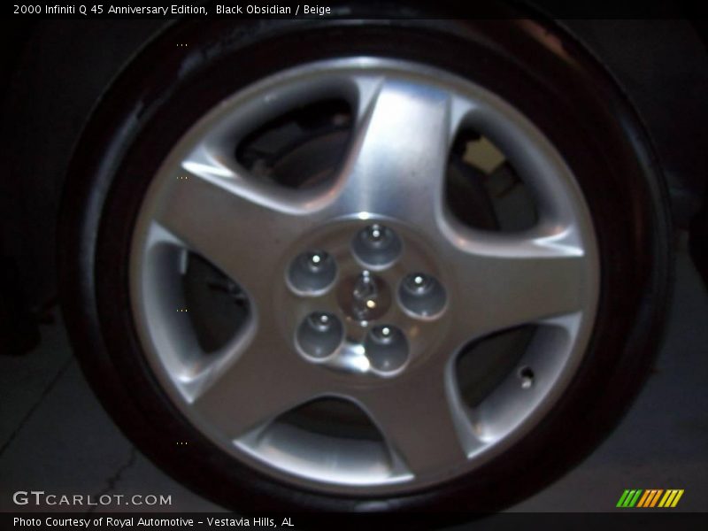 Black Obsidian / Beige 2000 Infiniti Q 45 Anniversary Edition