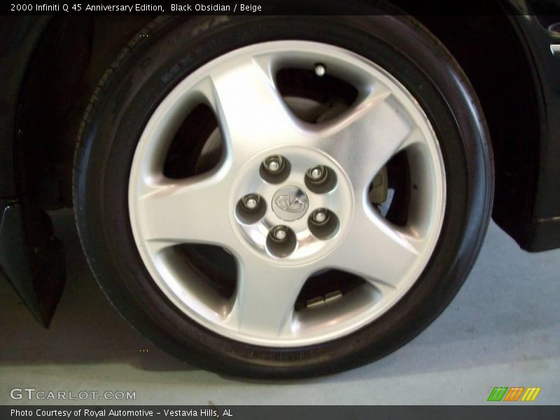 Black Obsidian / Beige 2000 Infiniti Q 45 Anniversary Edition