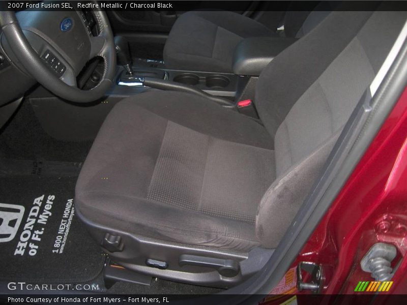 Redfire Metallic / Charcoal Black 2007 Ford Fusion SEL
