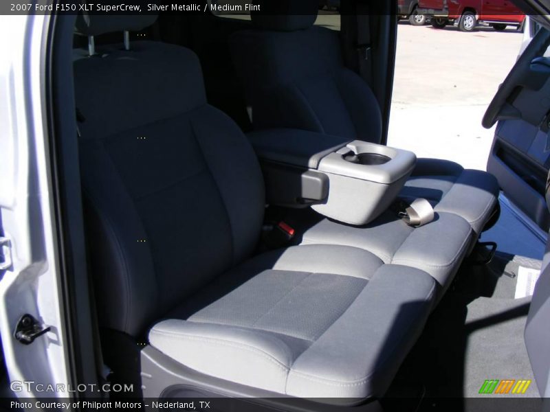 Silver Metallic / Medium Flint 2007 Ford F150 XLT SuperCrew