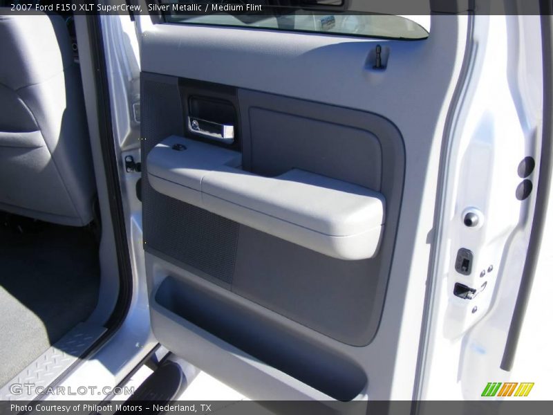 Silver Metallic / Medium Flint 2007 Ford F150 XLT SuperCrew