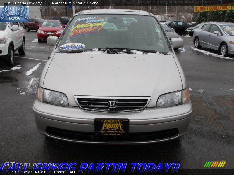 Heather Mist Metallic / Ivory 1998 Honda Odyssey EX