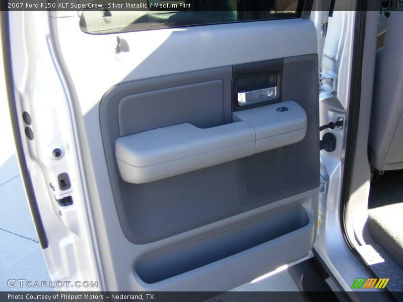 Silver Metallic / Medium Flint 2007 Ford F150 XLT SuperCrew