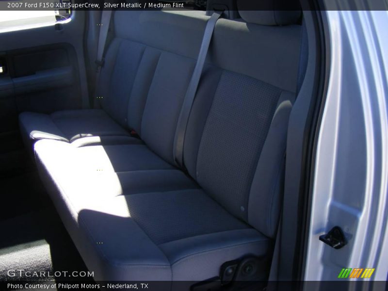 Silver Metallic / Medium Flint 2007 Ford F150 XLT SuperCrew