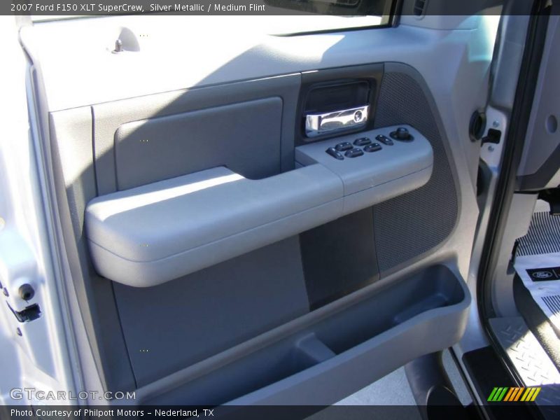 Silver Metallic / Medium Flint 2007 Ford F150 XLT SuperCrew