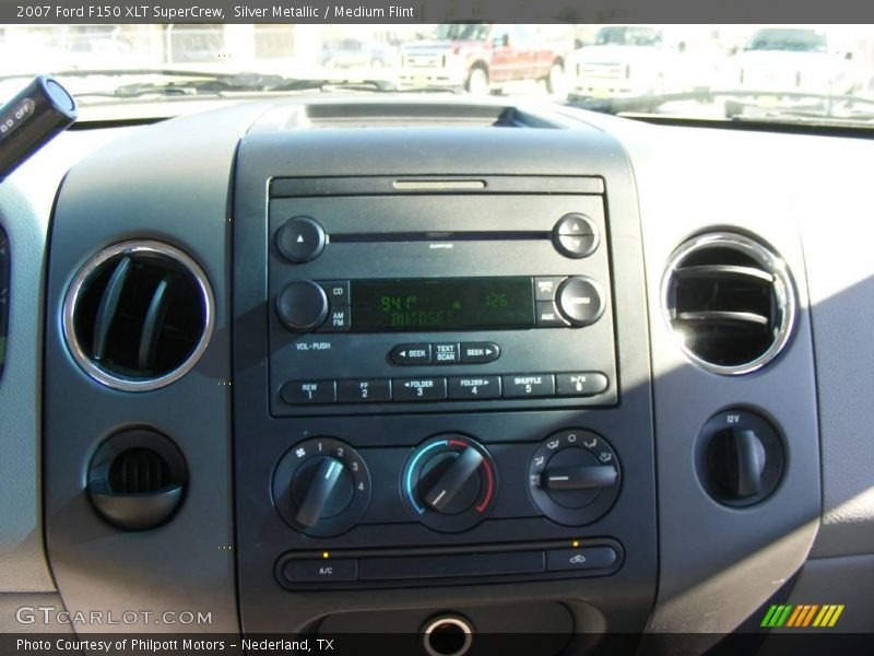 Silver Metallic / Medium Flint 2007 Ford F150 XLT SuperCrew