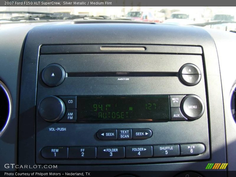 Silver Metallic / Medium Flint 2007 Ford F150 XLT SuperCrew
