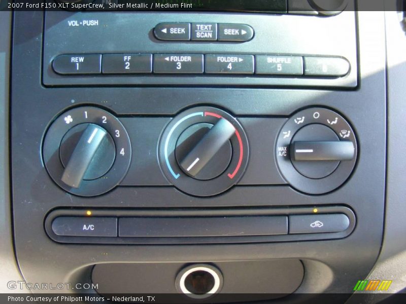 Silver Metallic / Medium Flint 2007 Ford F150 XLT SuperCrew