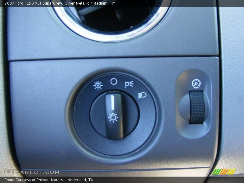 Silver Metallic / Medium Flint 2007 Ford F150 XLT SuperCrew