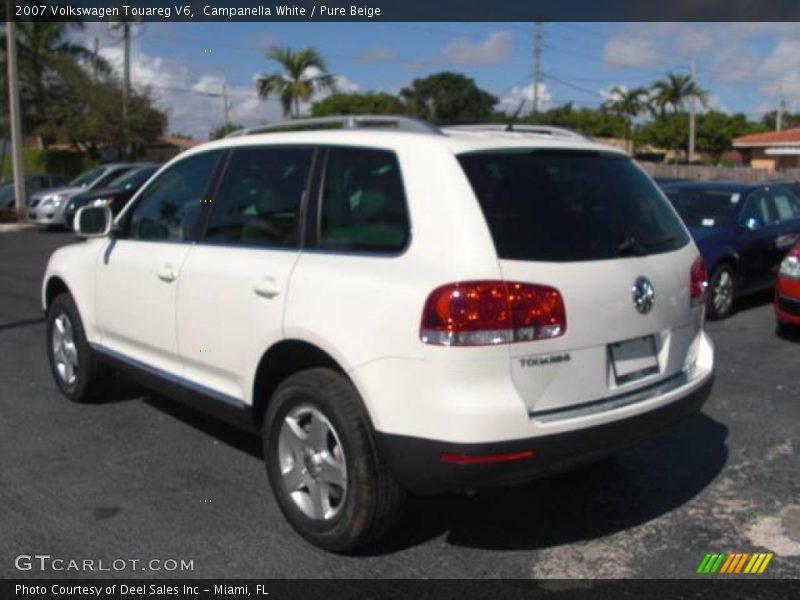 Campanella White / Pure Beige 2007 Volkswagen Touareg V6