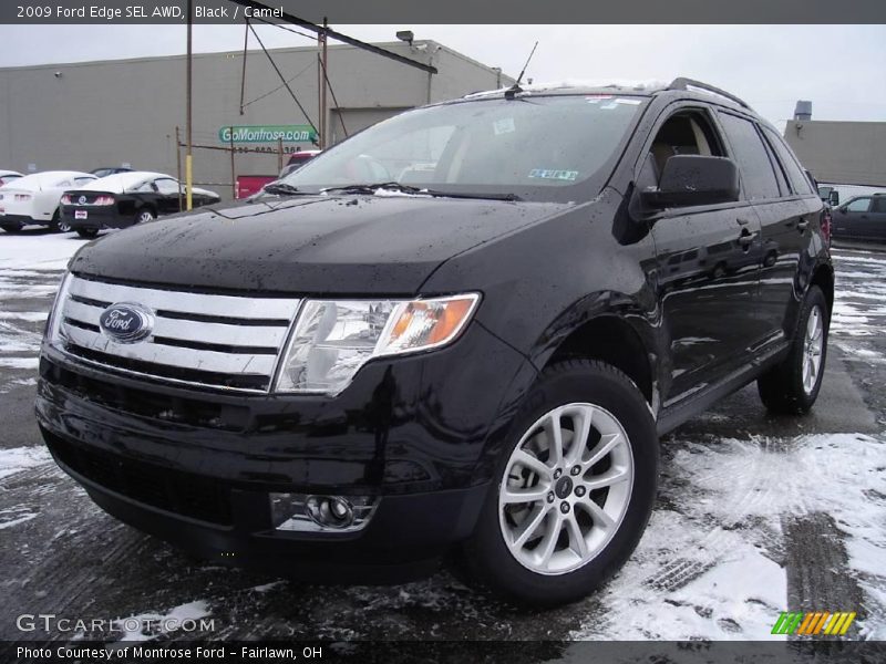 Black / Camel 2009 Ford Edge SEL AWD