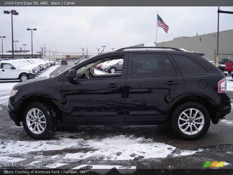 Black / Camel 2009 Ford Edge SEL AWD