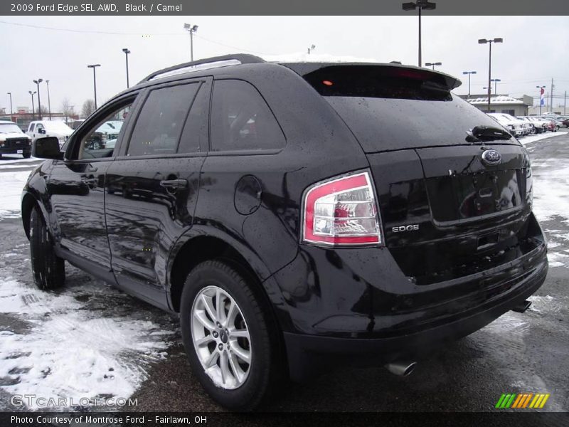 Black / Camel 2009 Ford Edge SEL AWD