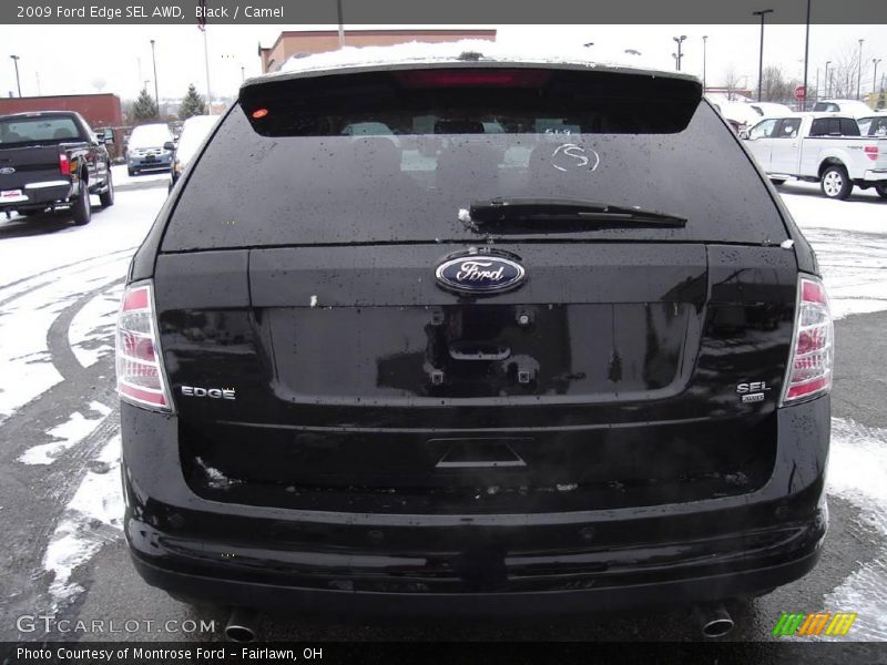 Black / Camel 2009 Ford Edge SEL AWD