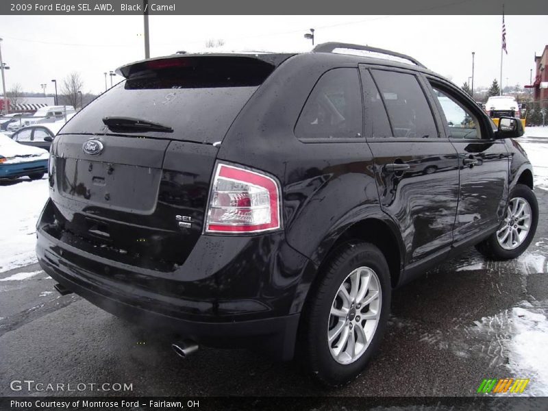 Black / Camel 2009 Ford Edge SEL AWD